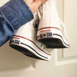 White high top converse