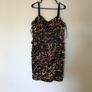 Z. Cavaricci from Torrid size 16 leopard dress!