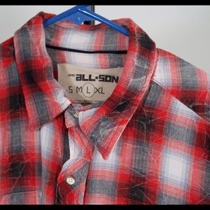 Lightweight Flannel Western Button Down