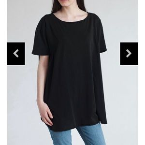 Beaumont Organic Oversized Black Tunic