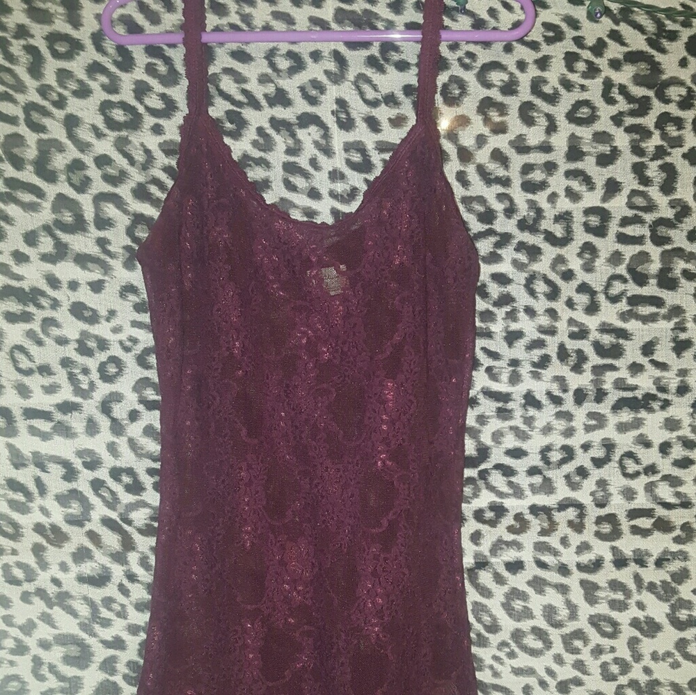 Lace tank top