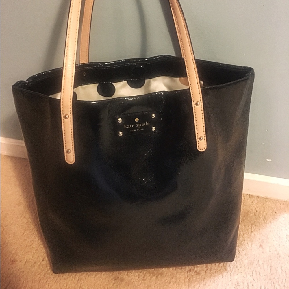 Patent Leather Kate Spade Tote