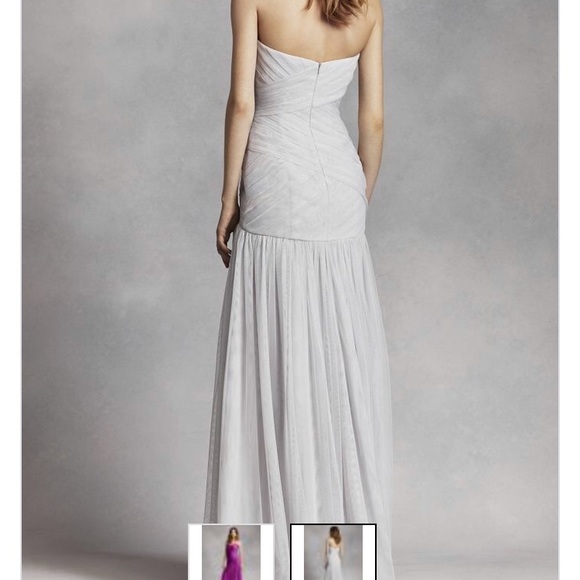 White by Vera Wang strapless gown - Picture 3 of 5