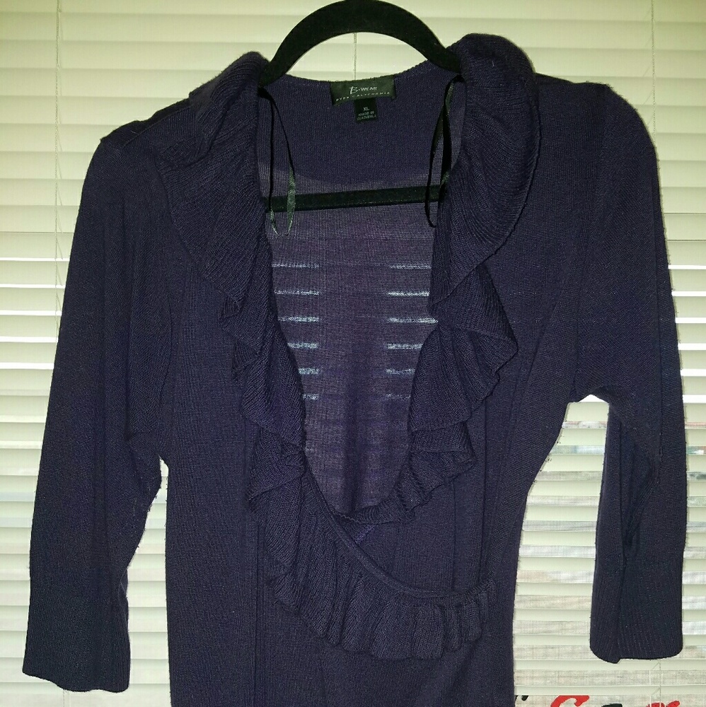 Purple sweater