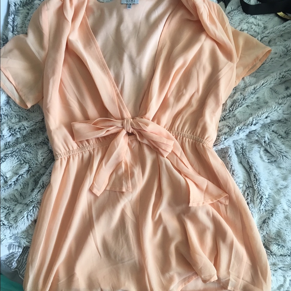 Coral Tobi Romper!