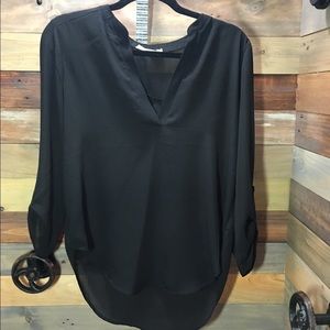Long sleeved black Blouse