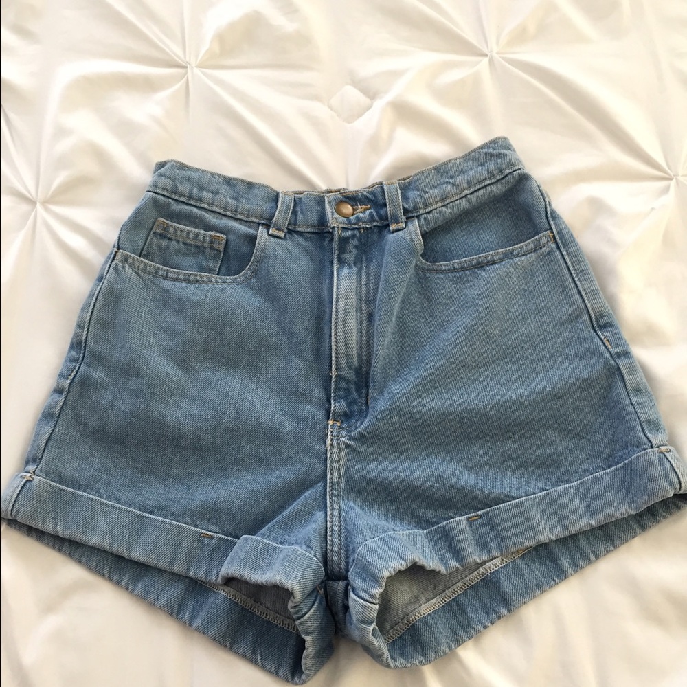 American Apparel High Waisted Shorts