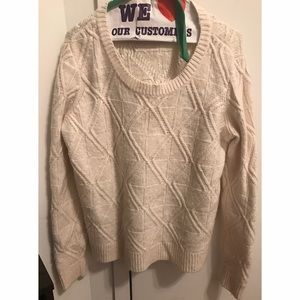 Madewell white sweater