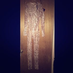 Sequined jumpsuit