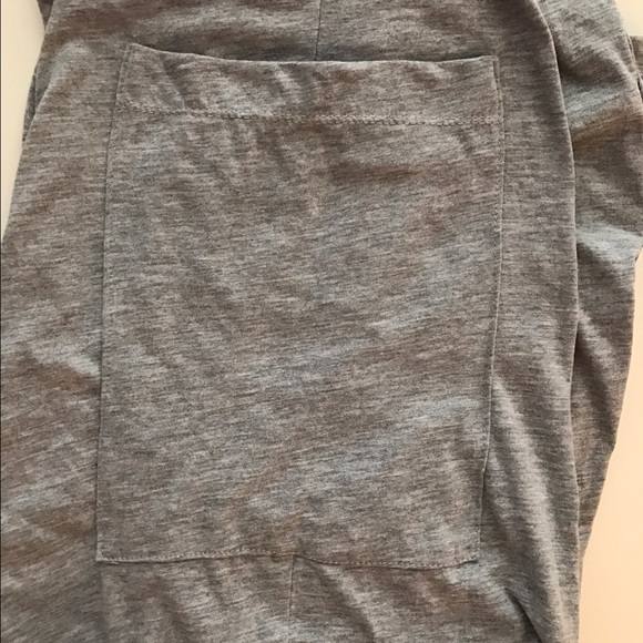 Grey Maxi Dress with Large Pocket Detail - Picture 5 of 6