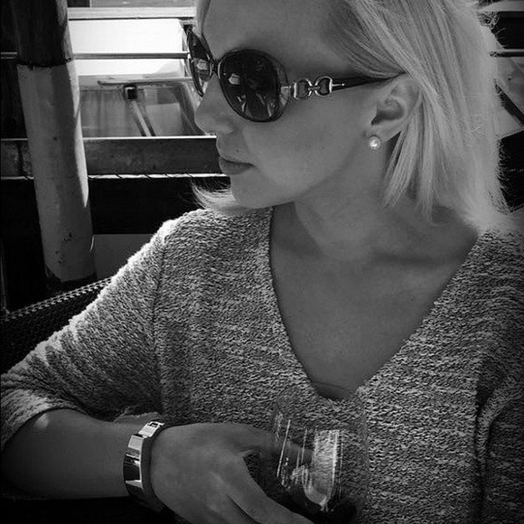 TORY Silver Fitbit Flex Fitness Tracker Bracelet - Picture 4 of 5