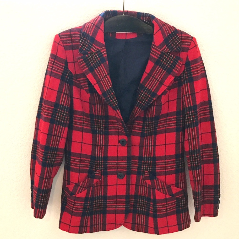 Pendleton Wool Blazer - image 1