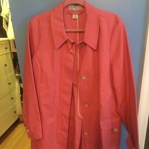 Old navy pink rain coat
