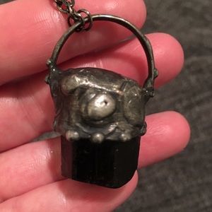 Black Tourmaline Necklace ON HOLD FOR JACKI