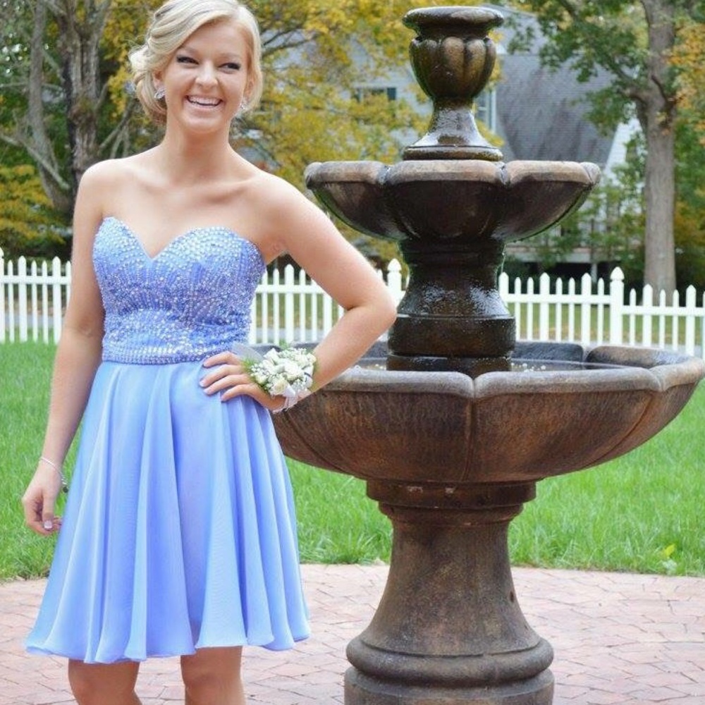 Purple Sherri Hill short prom/homecoming dress🌟