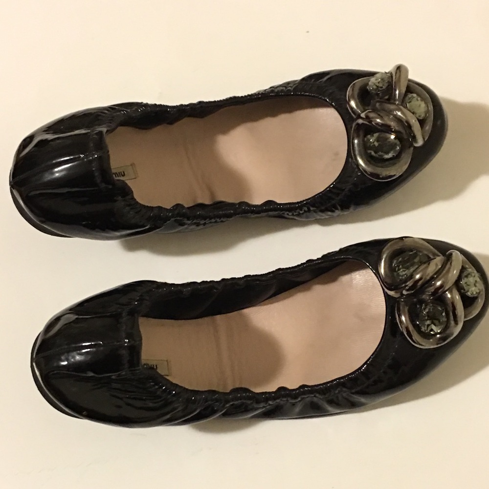Miu Miu Ballet Flats - image 3