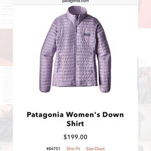 Patagonia women's nanopuff lightweight jacket