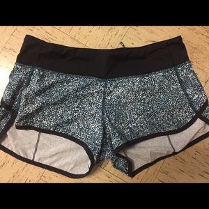 Lululemon speed shorts
