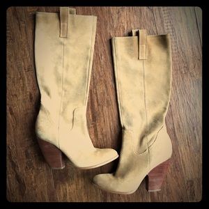 Suede Leather Carlos Santana Boots