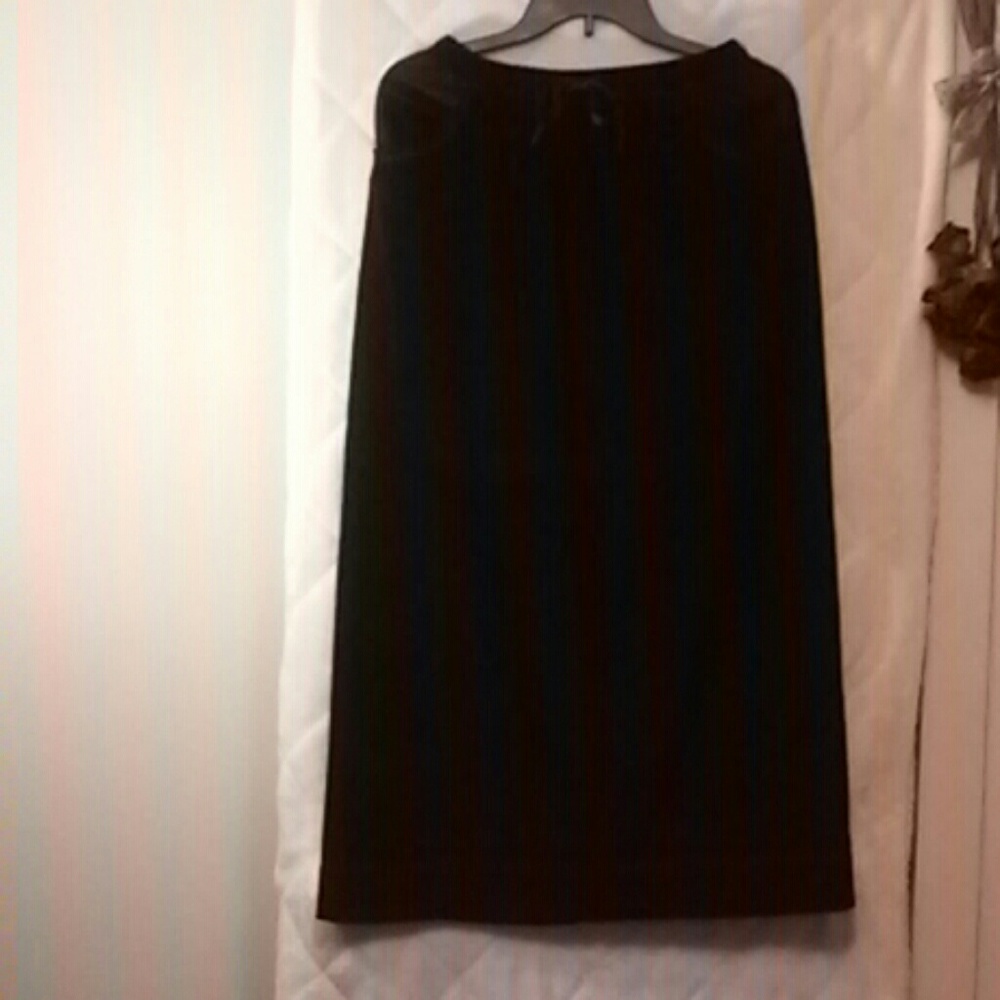Jjill velour long skirt...