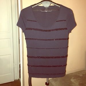 Ann Taylor dressy tee