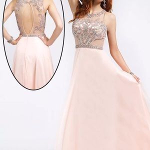 NWT! Jovani Blush Gown