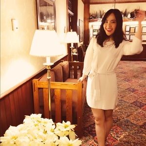 Cute midi pink dress