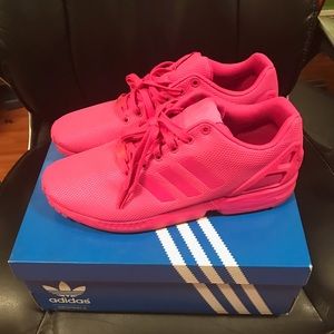 MENS ADIDAS SNEAKER PINK USED ONCE SIZE11