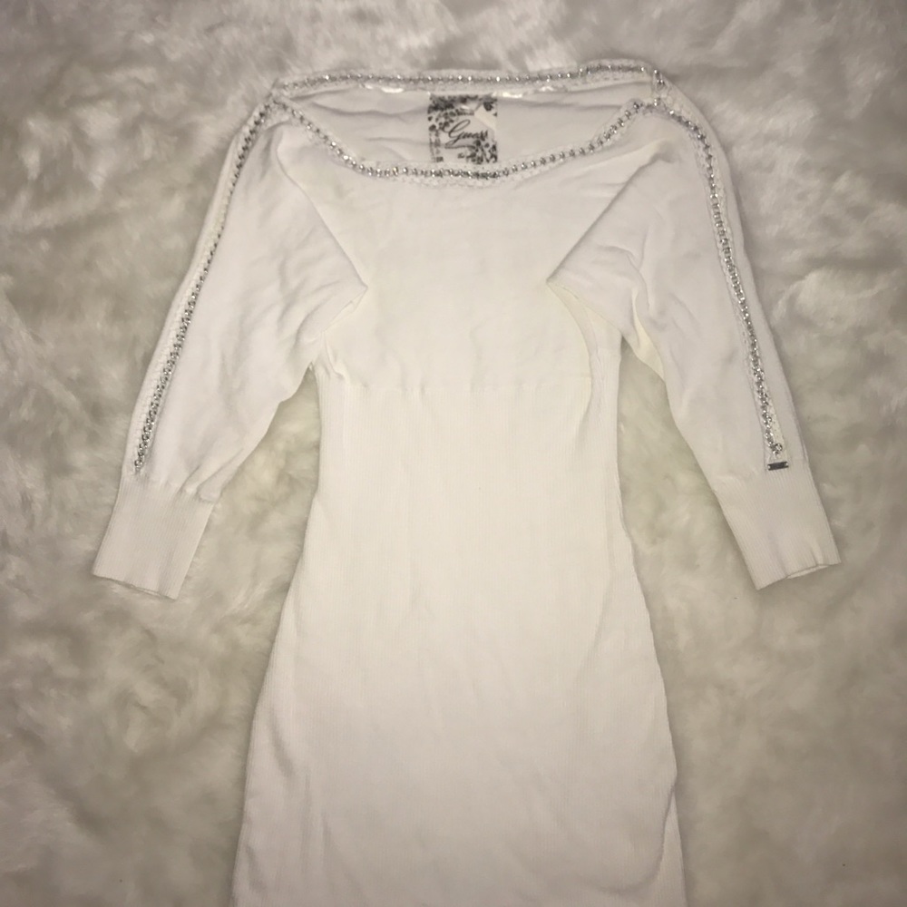 White GUESS dress