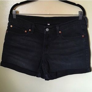 Black Vintage Levi's Shorts