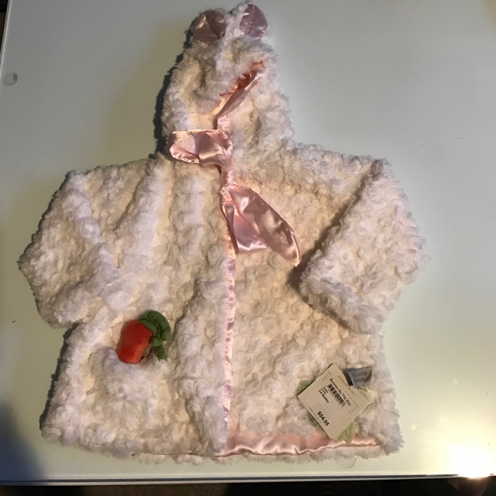 Bunnies By The Bay sweater jacket 3-6M NWT