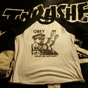 Obey long sleeve shirt
