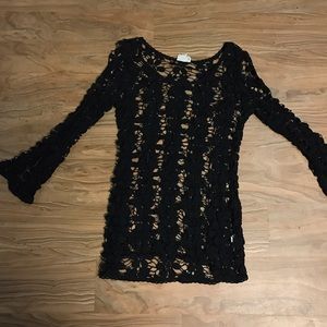 🔵LA HEARTS crochet dress/top NWOT🔵