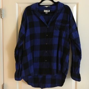 Old Navy Plaid Button Down Shirt