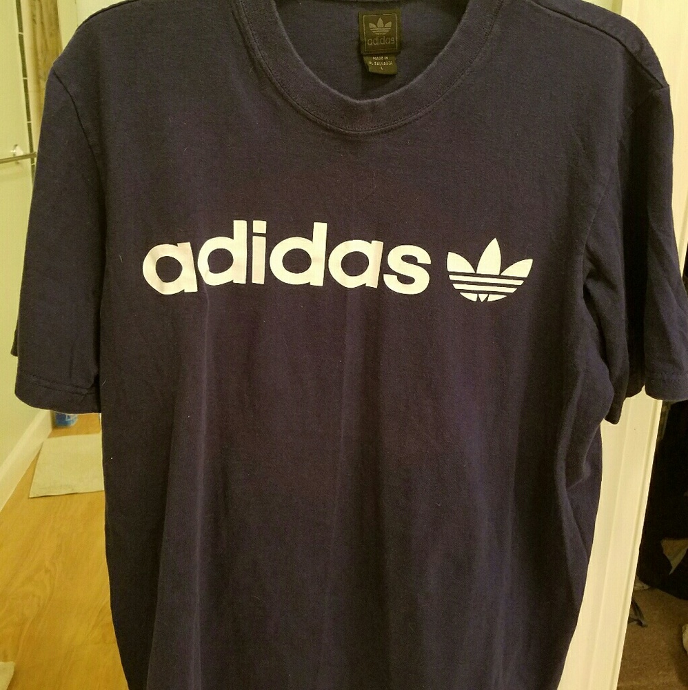 Navy Adidas T-shirt