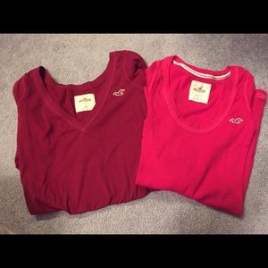 2 Hollister Long Sleeve tops