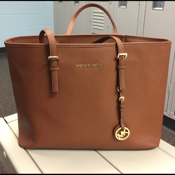 Michael Kors brown tote - Picture 1 of 6