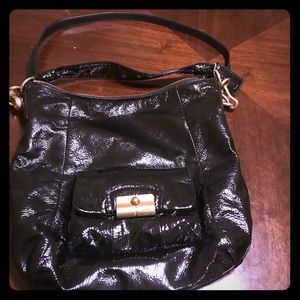 Coach patient leather handbag
