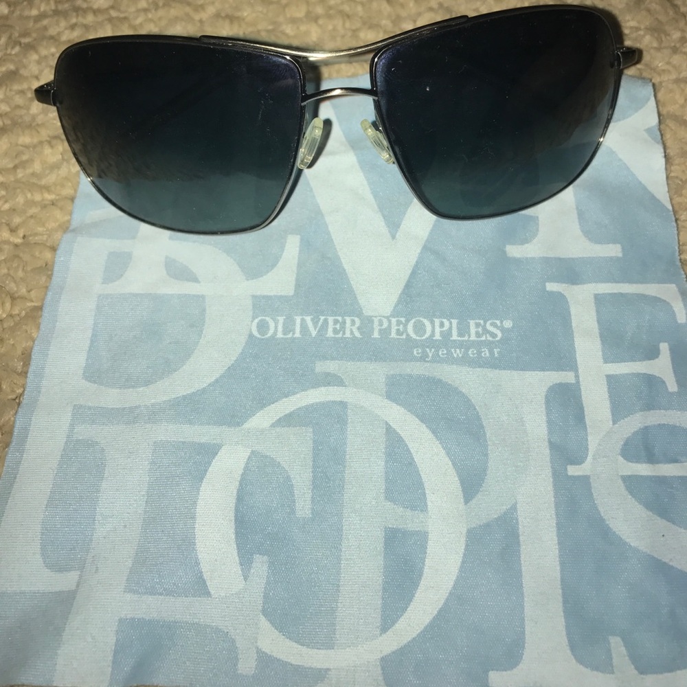 Oliver people Blue polarized sunglasses