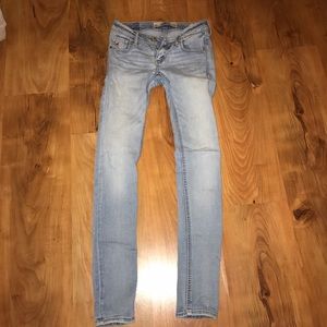 Hollister light wash jeans 0S