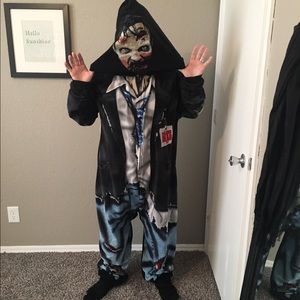 Walking dead hooded footie pajamas
