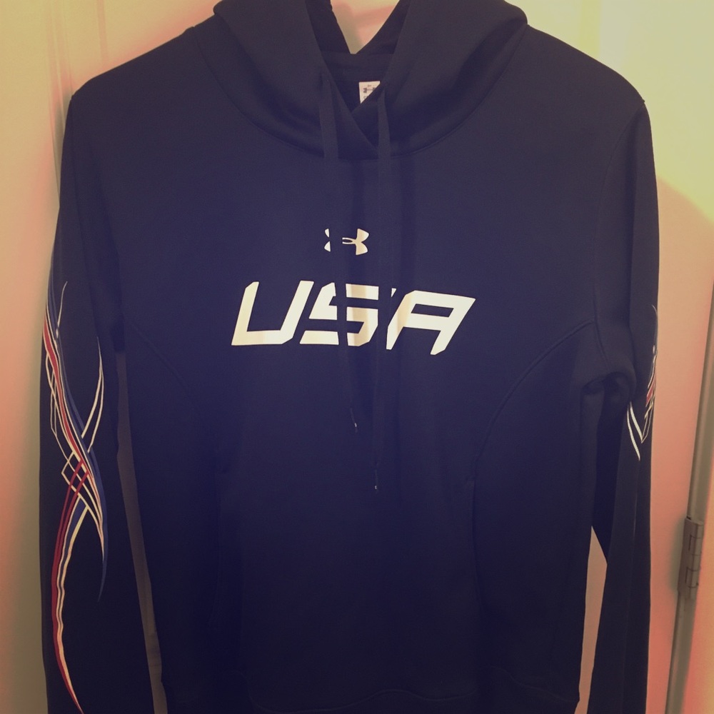 Woman's Under Armour USA hoodie