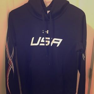 Woman's Under Armour USA hoodie