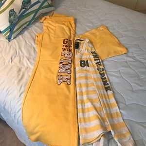Sweats and top. L. In real good condition.