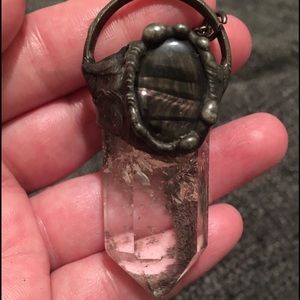 Lodolite with hypersthene by Paletree Arcana