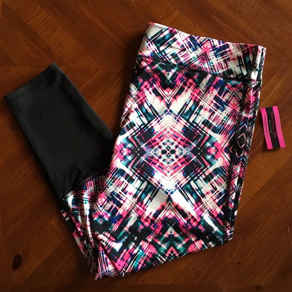 Material Girl Pants - Splashy Active Leggings/Yoga Pants Plus-size