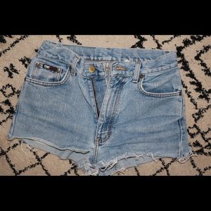 DKNY JEAN SHORTS
