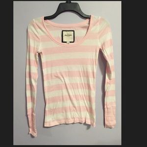 Abercrombie Striped long sleeve top