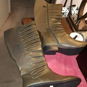 Olive Green Torrid boots