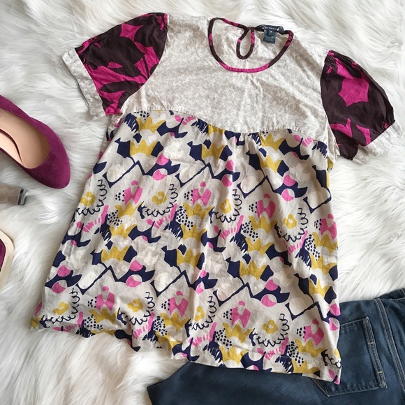 French Connection Tops - French Connection Floral Blouse